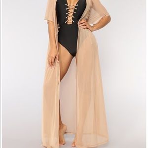 NWT swim cover up